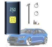 ZXWZZQ88 Compressore Aria Portatile Auto per Skoda Yeti (5L) 5-Door SUV SWB, Elettrico Gonfia Gomme Display LCD Luce LED Autospegnimento Accessori Auto,Yellow
