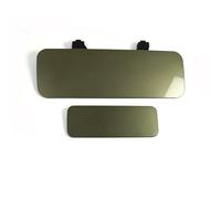ZXYHBHD Auto Posteriore Ruota di Scorta Piastra Senza Soluzione di continuità Protettiva Tronco Portellone Bordo Compatibile con Land Rover Defender 90 110 130 2020-2024,Green