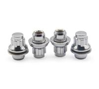 ZXYIWSDF Bulloni Antifurto Compatibile con Toyota per RAV-4 1994-2014 Auto Chrome Ruota Vite Bullone Dado di Bloccaggio Chiave Adattatore Ruota Bulloni Dadi Viti Auto Pneumatico Bulloni