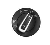 ZXYIWSDF Interruttore Luci Auto Auto Auto Faro della Lampada Interruttore di Controllo Modulo Sensore 1C0941531A Compatibile con per Polo 9N 9N3 1999-2001 per Lupo 1998-2005(Headlight Switch)