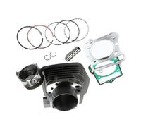 ZXYIWSDF Moto Testata del Cilindro Compatibile con Lakota 300 per KEF300A 1995 1996 1997 1998 1999 2000 Motore per Moto Blocco Cilindro Aria Fasce Elastiche Guarnizione Base Testa