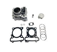 ZXYIWSDF Moto Testata del Cilindro Compatibile con per Nmax125 Gpd125 2014 2015 2016 2017 2018 2019 52,4 Mm Blocco Cilindro Motore Motocicletta Pistone Fasce Elastiche Guarnizione Base Testa