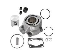 ZXYIWSDF Moto Testata del Cilindro Compatibile con per YZ80 YZ85 1997 1998 1999 2000 2001-2018 47,5 Mm Cilindro Motore per Moto Blocco Cilindro Pneumatico Anello Pistone Guarnizione Base Testa