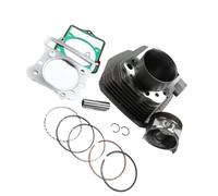 ZXYIWSDF Moto Testata del Cilindro Compatibile con Prairie 300 per KVF300B 1999 2000 2001 2002 Motore per Motocicletta Blocco Cilindro Pneumatico Fasce Elastiche Guarnizione Base Testa