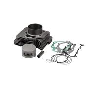ZXYIWSDF Moto Testata del Cilindro Compatibile con TRX500 2005 2006 2007 2008 2009 2010 2011 12100-HP0-A00 92MM Moto ATV Blocco Cilindro Guarnizione Pistone Set Fasce Elastiche