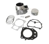 ZXYIWSDF Moto Testata del Cilindro Compatibile con TRX500 FM/Fe/FPE/FPM per Fourtrax per Foreman 500 4x4 2012 2013 2014 2015 2016 2017 2018 2019 92mm Cilindro Pistone Fasce Guarnizione