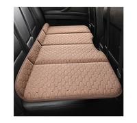 ZXYQ Materasso per Auto Non Gonfiabile, Pieghevole, Compatibile con Auto e SUV, Dimensioni Totali 124 x 75 cm, Marrone, Rigido