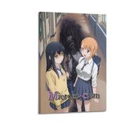 ZXYYHBG Poster decorativo da parete a tema anime Mieruko-chan, 3, poster decorativo su tela, stampa moderna, per camera da letto, per camera da letto (50 x 75 cm)