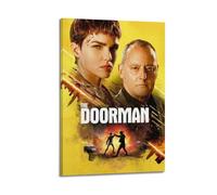 ZXYYHBG Poster decorativo da parete del film The Doorman su tela, stampa artistica moderna per camera da letto, 50 x 75 cm