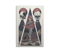 ZXYYHBG Poster decorativo da parete su tela, motivo: luna di sangue, esilio, poster decorativo moderno, per camera da letto, 20 x 30 cm