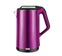 ZXZB Bollitore da tè in acciaio inox con riscaldatore rapido da 1500 W, per tè, caffè, latte per bambini e veloce, 2,5 l/viola