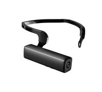 ZXZZAS Telecamera corporea, A33 Telecamera montata sulla testa Mini Body Wireless Cam 30FPS FHD1080P Rilevazione di movimento for visione notturna for la registrazione in prima visione(Only camera)