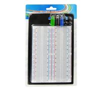 ZY-204 Breadboard Protoboard 4 Bus Circuit Board Punto di connessione 1660 Pane Board per Test Elettrici Breadboard per Elettronica Progetto