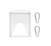 ZY-85 Borsa da Viaggio per StarLink Custodia Protettiva In Silicone, Custodia Protettiva Anticollisione per Antenna, Bianca