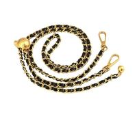 ZYAGH Catena for Borsa, Piccole Palline Dorate, Metallo Resistente alla Luce, Lunghezza Regolabile, Tracolla di Ricambio, Accessori for Tracolla di(Color-02)