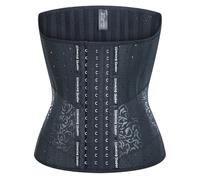ZYAGH Fascia Addominale Dimagrante Corsetto Modellante for Il Corpo, Corsetto for Torso Lungo, Guaine for Le Donne, Cincher, Snellente for la Pancia per Addominali(Black,S)