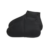 ZYAGH Silicone Waterproof Shoe Covers Reusable Washable Resistant Outdoor Rainy Overshoes Protection Non-Slip(2PCS-Black,M 34-40)