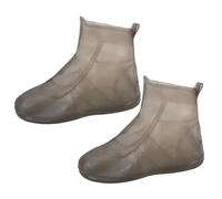ZYAGH Waterproof Silicone Shoe Cover Rain Boots Non-slip Shoes Protector Outdoor Reusable Thickened(XL 40-42)