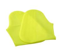 ZYAGH Waterproof Silicone Shoe Covers Non-Slip Rubber Overshoes For Rainy Days Reusable Boot Protectors(Yellow,L)