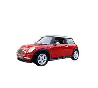 ZYAURA 1/18 Per BMW MINI 1969 Auto A Bolle Lega Retro Modello Di Auto Modello Di Auto D'epoca Decorazione Auto Collezione Regalo(MINI COOPER (2001))