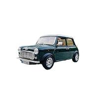 ZYAURA 1/18 Per BMW MINI 1969 Auto A Bolle Lega Retro Modello Di Auto Modello Di Auto D'epoca Decorazione Auto Collezione Regalo(MINI)