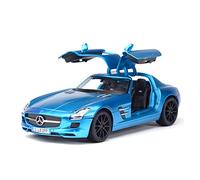 ZYAURA 1:18 Per SLS AMG Auto Sportive Simulazione Statica Pressofuso In Lega Modello Di Auto 1 Ordine(Blue)