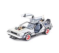 ZYAURA 1:24 DMC-12 Macchina Del Tempo Ritorno Al Futuro Auto Statico Pressofuso Veicoli Da Collezione Modello Di Auto Giocattoli(Back to the Future 3)