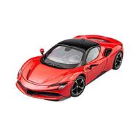 ZYAURA 1:24 Modello Da Collezione In Lega Di Metallo For Auto: Ferrari SF90 Auto Statica Pressofusa