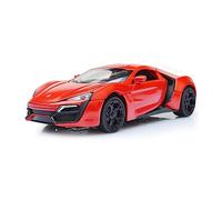 ZYAURA 1:32 Per: Lykan Hypersport Pressofusione In Lega For Auto Sportiva Modello For Auto In Metallo Con Suono E Luce
