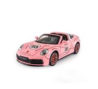 ZYAURA 1:32 Per: Porsche 911 Targa 4S Roadster In Lega Modello Pressofuso Super Racing