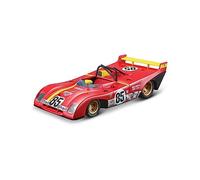 ZYAURA 1:43 Modello Di Auto Di Simulazione In Lega Per: 1972 Ferrari 312 P Racing Model
