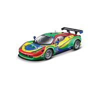 ZYAURA 1:43 Modello Di Auto Di Simulazione In Lega Per: Modello Da Corsa Ferrari 458 ITALIA GT3 Del 2015