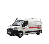 ZYAURA 2018 Master White Truck Pickup Modello In Lega Pressofusa Per: 1/43
