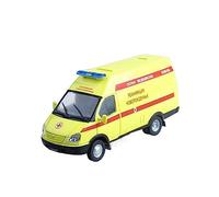 ZYAURA 3234 Modello Di Auto In Lega Stile Carro Ambulanza Vintage Per:Die Cast 1/43(A)