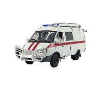 ZYAURA 3234 Modello Di Auto In Lega Stile Carro Ambulanza Vintage Per:Die Cast 1/43(C)