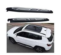 ZYAURA Auto Alettoni Laterali per Jeep Compass 2017-2023,Pedane Laterali Supporti Sottoporta Minigonne Anti Collisione AntiGraffio Parti Styling Carrozzeria
