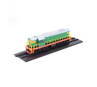ZYAURA Die Casting Modello di locomotiva diesel CHME3 1/87 Modello in plastica di interruttore treno russo JLKN002