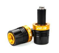 ZYAURA F for R1 R3 R6 R7 R15 R125 R25 YZF YZFR1 YZFR3 YZFR6 YZFR7 Accessori Manubrio Impugnatura Manubrio Tappo Terminale Y(Gold-R3)