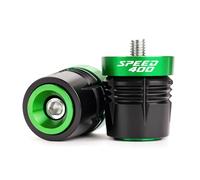 ZYAURA F for Triumph Scrambler 400X 400 X Speed 400 2023 2024 2025 Accessori Manubrio Tappo terminale Manubrio Slider Y(Green-Speed400)