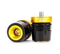ZYAURA F for Triumph Scrambler 400X 400 X Speed 400 2023 2024 2025 Accessori Manubrio Tappo terminale Manubrio Slider Y(Gold-Speed400)