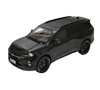 ZYAURA For 1:18 Die Cast Model For Chevrolet Chevy Blazer RS 2020 Black SUV Alloy model Car