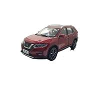 ZYAURA For 1:18 Die Cast Model For Nissan X-trail Rogue 2018 Lega SUV Rossa