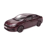 ZYAURA For Modello Pressofuso 1:18 For Citroen C4 Sega 2016 Lega Berlina Marrone