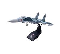 ZYAURA Immagine ambientale Adatto per: Modello Su-27 in pressofusione di metallo for aerei militari sovietici in scala 1:100