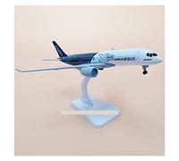 ZYAURA Immagine ambientale For:Alloy Metal Prototype Airbus A350 350 Airline Aircraft Model Die Casting Aircraft