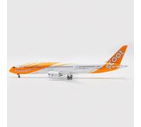 ZYAURA Immagine ambientale For: Die Casting 1:200 Scale Singapore Scoot B787-9 9V-OJH Alloy Aircraft Model