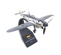 ZYAURA Immagine ambientale Per: 1:72 Modello di caccia tedesco BF109F-4 della seconda guerra mondiale con modello di aereo con staffa in metallo staccabile