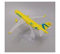 ZYAURA Immagine ambientale Per: 16 Cm Metallo Lega Viva Air Airbus 320 A320 Airline Model Die Casting