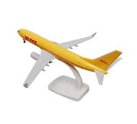 ZYAURA Immagine ambientale Per: Alloy Metal Air DHL Boeing 737 B737 Airline Die Casting Aircraft Model