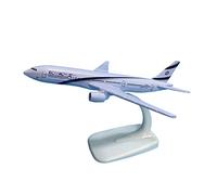 ZYAURA Immagine ambientale Per: Israele Boeing B777 Modello di aeromobile in metallo pressofuso 1: 400 16 cm Aeromodello